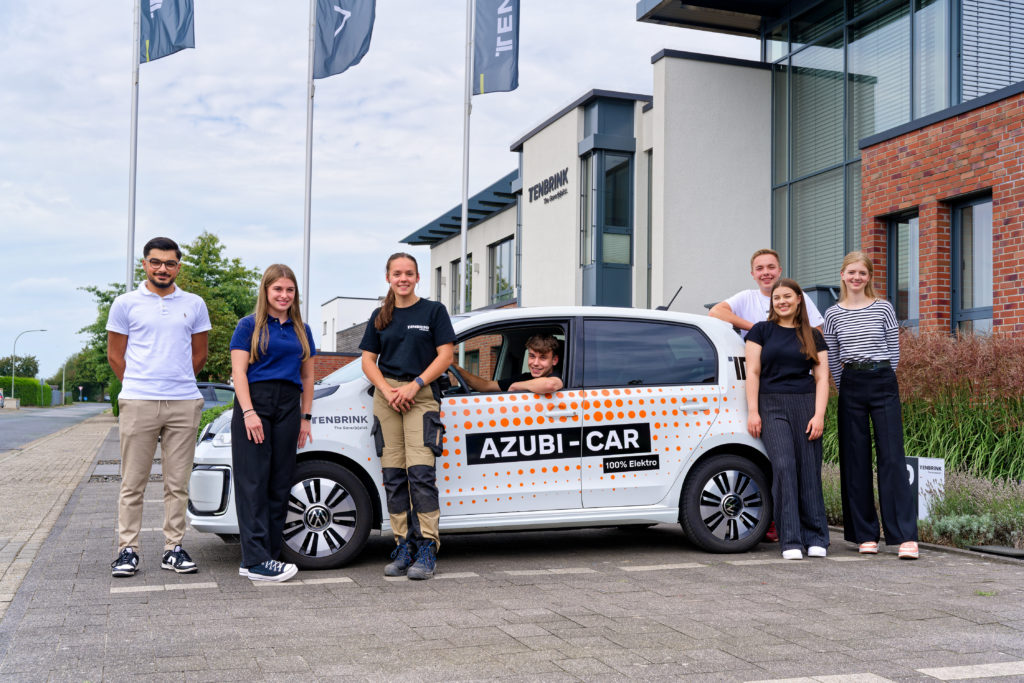 Ausbildungsfahrzeug für die Azubis bei Tenbrink in Stadtlohn